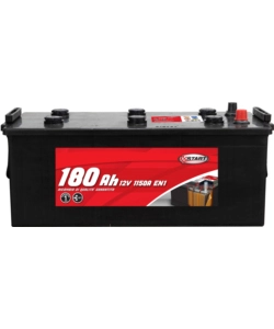 Batteria per autocarro e trattori 180ah 12v 1000a polo positivo sinistro